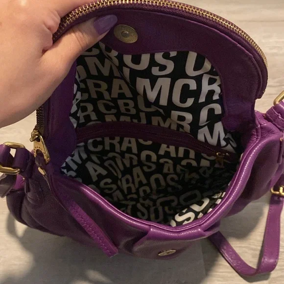 Marc By Marc Jacobs Purple Crossbody Bag - Picture 5 of 8